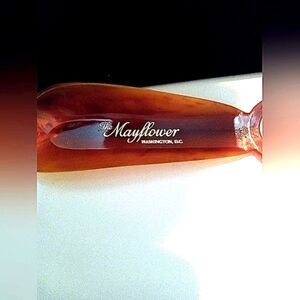 Mayflower Hotel Shoehorn‎ Advertisement Washington DC Collectible Vintage